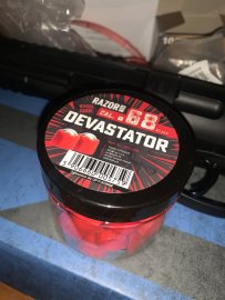 Recenzje: RAM kulki RazorGun Devastator cal.68 9.86g 40 szt. - 1