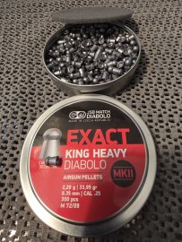 Recenzje: Diabolo JSB Exact King Heavy MKII 6,35mm 300szt - 1