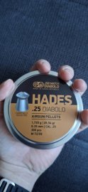 Recenzje: Diabolo JSB Hades 6,35mm 300szt - 1
