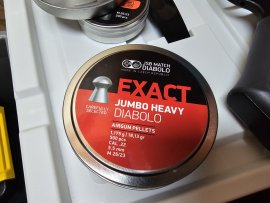 Recenzje: Śrut JSB Exact Jumbo Heavy 5,52mm 500 szt. - 1