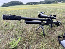 Recenzje: Wiatrówka Kral Arms Puncher Jumbo Dazzle Black 5,5mm - 2