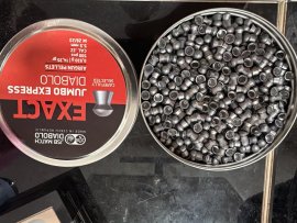 Recenzje: Śrut JSB Exact Jumbo Express 5,52mm 500 szt. - 1