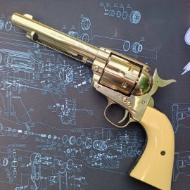 Recenzje: Wiatrówkowy rewolwer Umarex Colt SAA .45 Diabolo nikiel 4,5 mm - 2