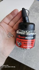 Recenzje: Stalowe kulki do procy Beast Hunter 6mm 1000 szt. - 1
