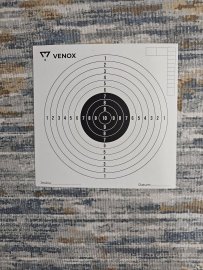 Recenzje: Tarcze wiatrówkowe Venox 14x14 100 szt. - 1