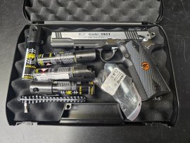 Recenzje: Pistolet pneumatyczny Bruni US Combat 1911 M srebrny - 1