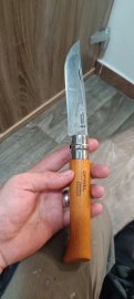 Recenzje: Nóż Opinel 12 składany Carbon buk - 1