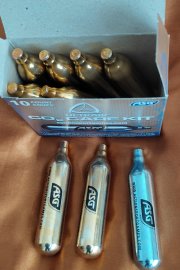 Recenzje: Bombički CO2 ULTRAIR CARE KIT 12g ASG 10szt - 1