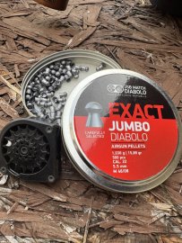 Recenzje: Diabolo JSB Exact Jumbo 5,52mm 250 szt. - 1