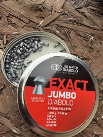 Recenzje: Diabolo JSB Exact Jumbo 5,52mm 250 szt. - 2