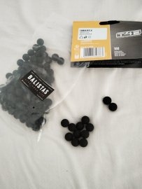 Recenzje: Kulka T4E Rubber Ball RB Prac-Series .50 polymer 100szt - 1