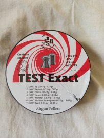 Recenzje: Śrut diabolo JSB Exact Test do karabinu 4,5mm 350szt - 1