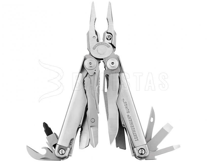 Multitool Leatherman Surge srebrny