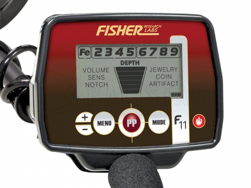 Detektor metali Fisher F11 7'' 4