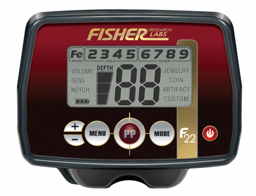 Wykrywacz metali Fisher F22 11'' DD 3