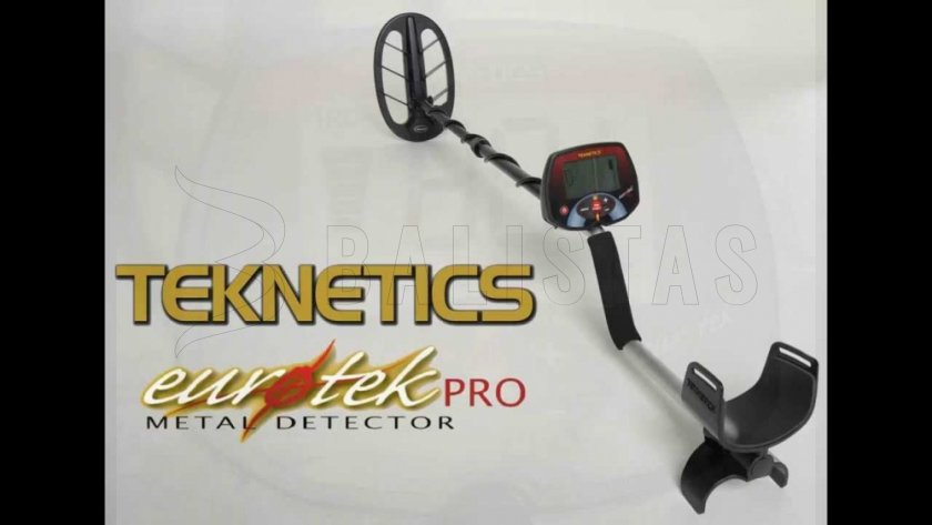Wykrywacz metali Teknetics Eurotek PRO 11'' DD zestaw 9