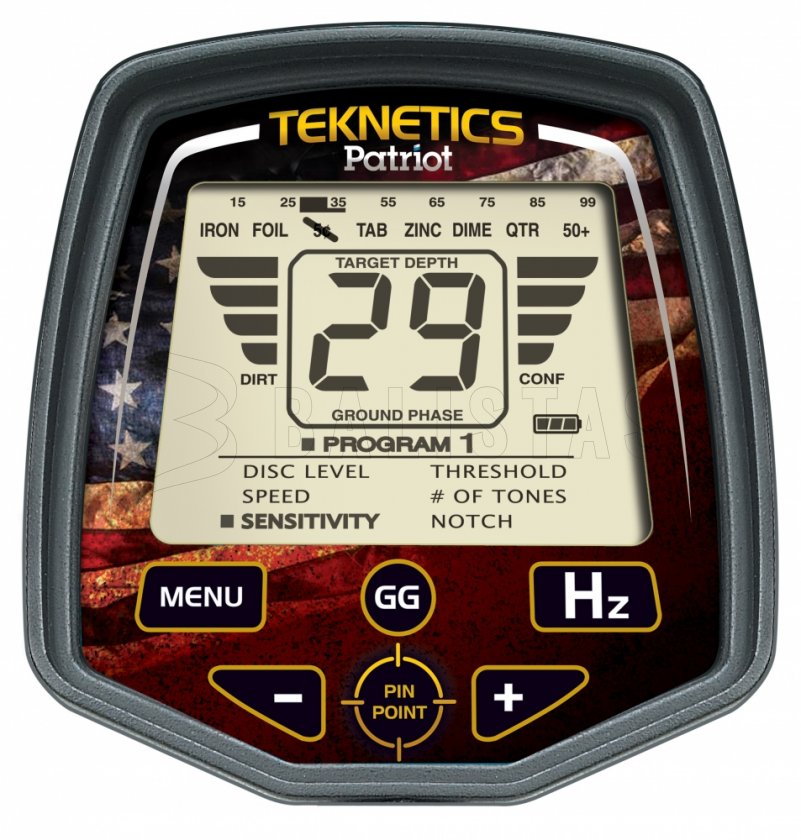 Detektor metali Teknetics Patriot 3