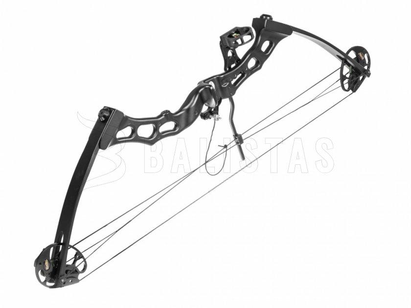 Łuk Poe Lang Predator II czarny 45-65lbs 4