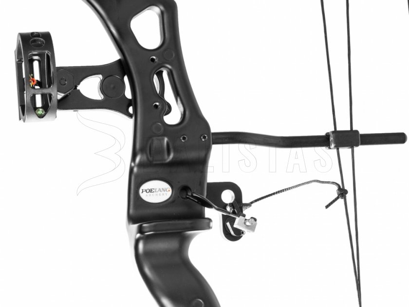 Łuk Poe Lang Predator II czarny 45-65lbs 6