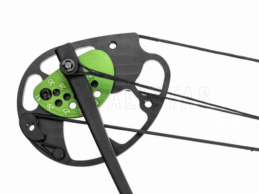 Łuk Poe Lang Predator II czarny 45-65lbs 7