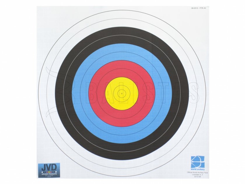 Papierowa tarcza 60x60 cm 2