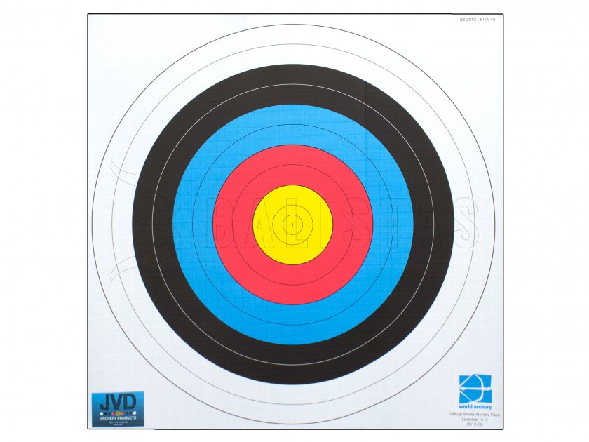 Papierowa tarcza 80x80cm