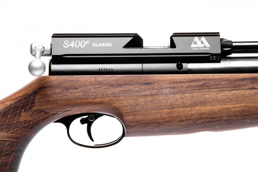 Wiatrówka Air Arms S400 Rifle 4,5mm Orzech 6