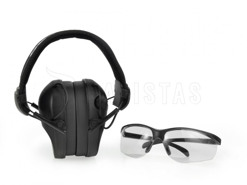 Słuchawki RealHunter Active Pro czarne + okulary 3