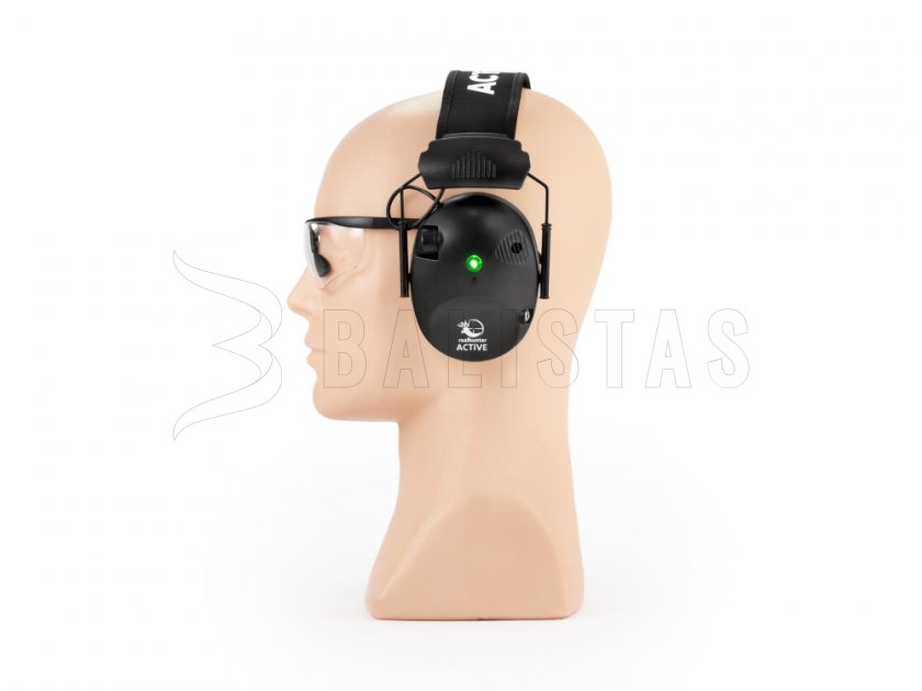 Słuchawki RealHunter Active Pro czarne + okulary 7