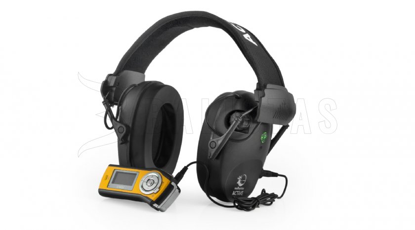 Słuchawki RealHunter Active Pro czarne + okulary 13