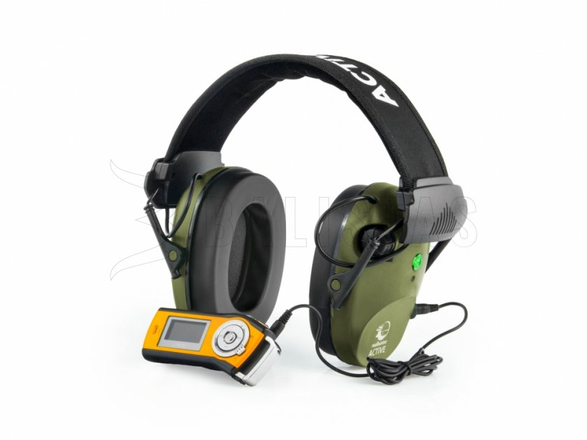 Słuchawki RealHunter Active Pro Zielone + Okulary 5