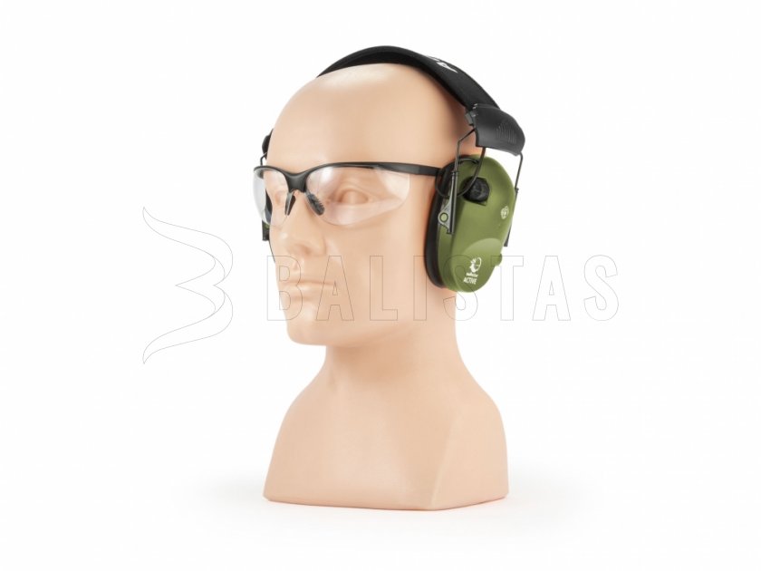 Słuchawki RealHunter Active Pro Zielone + Okulary 6
