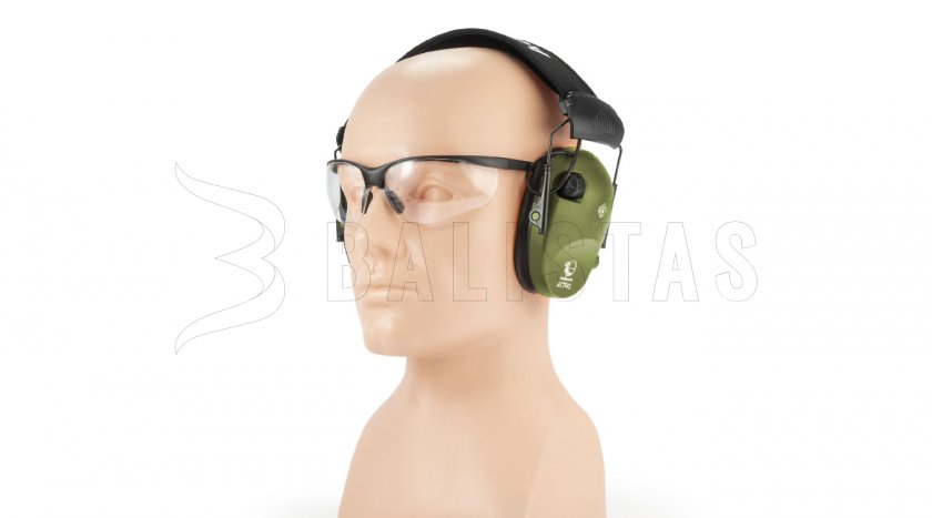Słuchawki RealHunter Active Pro Zielone + Okulary 14