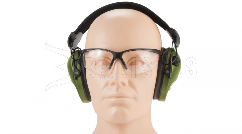 Słuchawki RealHunter Active Pro Zielone + Okulary 15