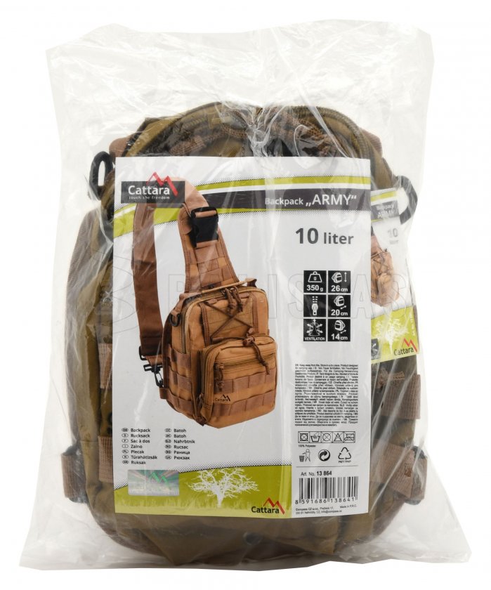 Plecak na ramię 5,2l ARMY