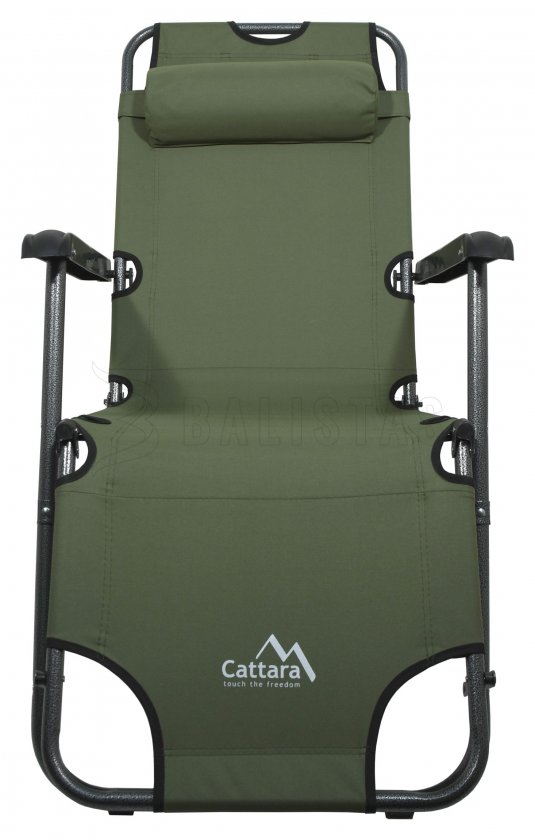 Leżak – fotel Comfort zielony 2