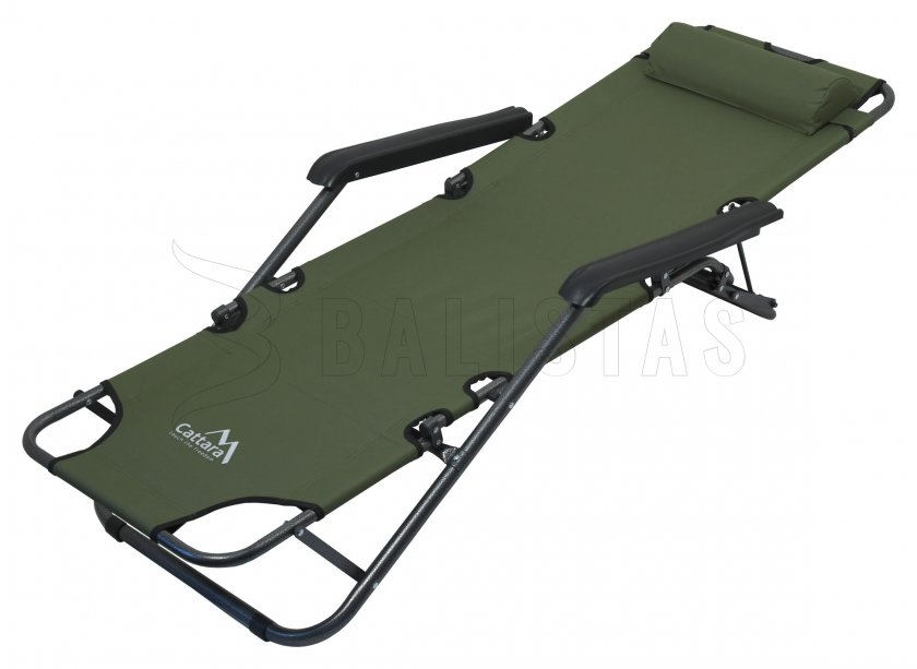 Leżak – fotel Comfort zielony 5
