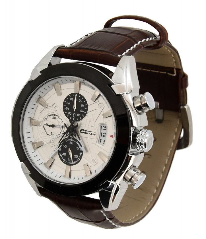 Zegarek Chrono White Compass
