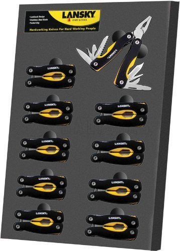 Lansky Mini Multi-tool display z 10 elementami