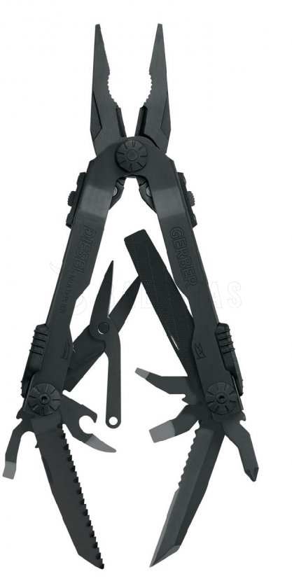 Multifunkcyjne szczypce Gerber Diesel Multi-Plier czarne
