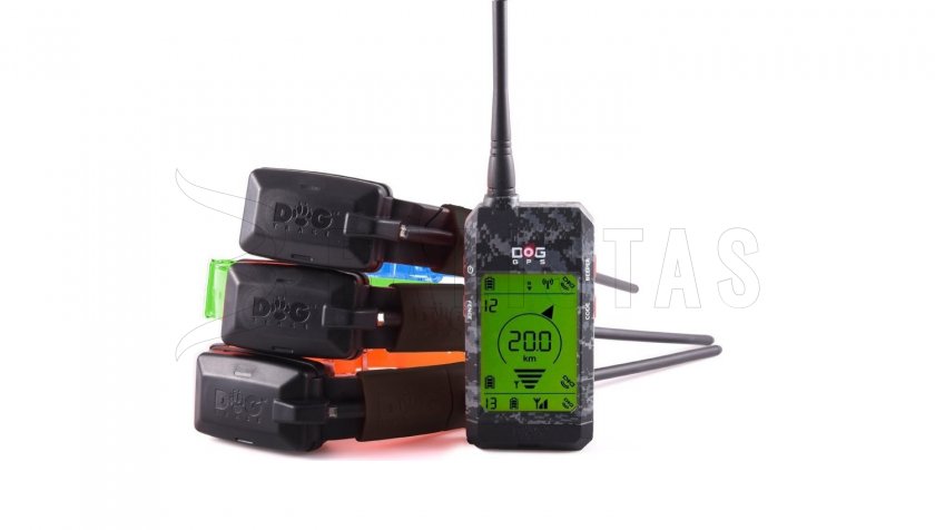 GPS lokalizator Dogtrace DOG GPS X23 dla 3 psów