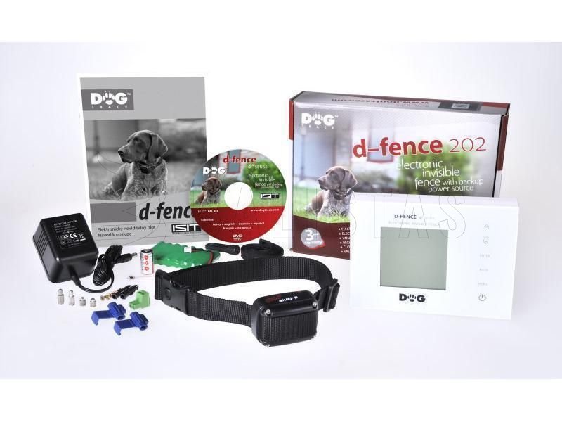 Neviditelný płot Dogtrace d-fence 202 biały 2