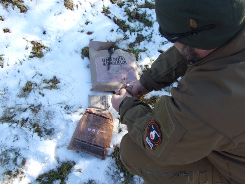MRE - One Meal, Menu III – Hovězí maso z ryżem 2