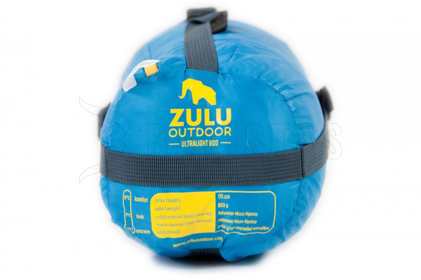 Śpiwór Zulu Ultralight 900 185cm niebieski 2