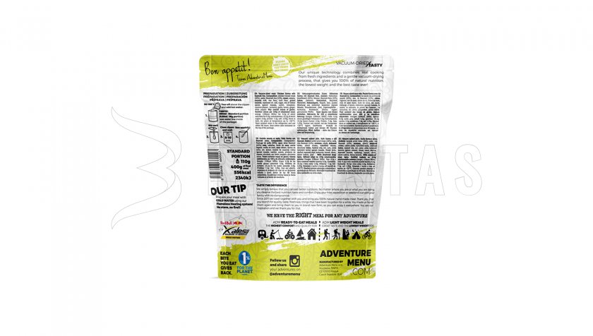 Kurczak Korma z ryżem basmati Adventure Menu Lightweight 2