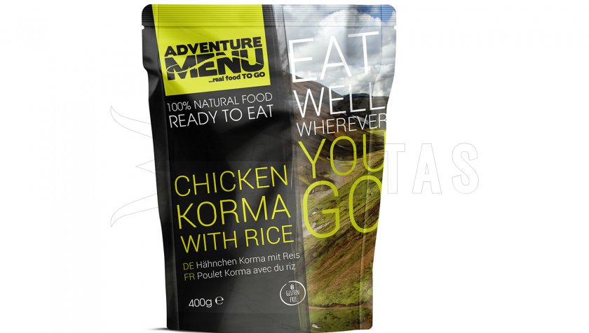Kurczak Korma z ryżem Adventure Menu 3