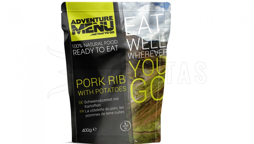 Vepřové žebírko z ziemniakami Adventure Menu 3
