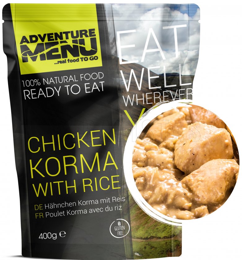 Menu IV – Gulasz z jelenia + Kurczak Korma Adventure Menu 4