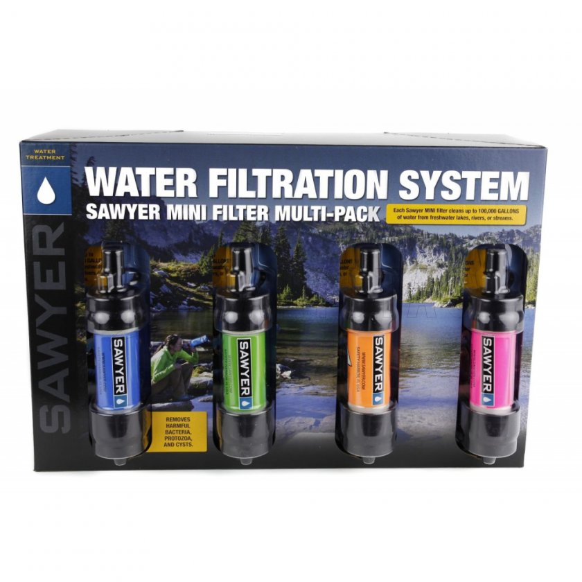 Filtr do wody Sawyer SP128 Mini Color Multipack 4 szt. 3