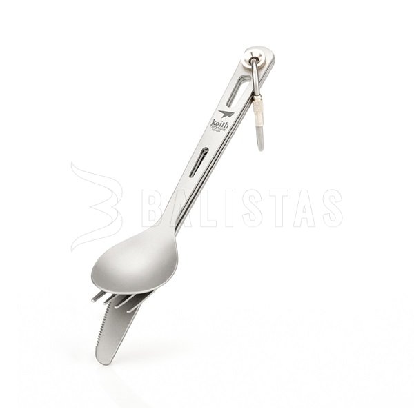 Tytanowy zestaw sztućców Keith Cutlery Set 2